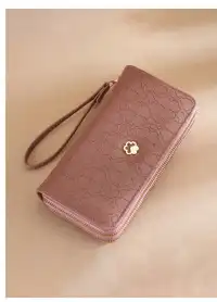 Fashionable Clutch Handbag Mobile Phone Bag Double Layer ZipperFashionable Clutch Handbag Mobile Phone Bag Double Layer Zipper Carousel 1