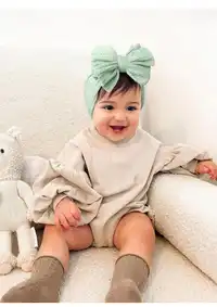 Handmade Baby Headband Children's Soft Stretchy Nylon Hair Bands Carousel 5