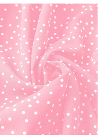 Plus Size Polka Dot Printed Waist-Cinching Dress Maxi Women Outfit Carousel 2