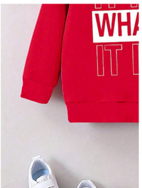 Baby Boys Casual Comfortable Letter Printed Hoodie Outfit