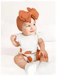 Handmade Baby Headband Children's Soft Stretchy Nylon Hair Bands Carousel 2