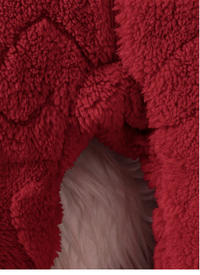 Baby Girl Solid Zipper Hooded Jumpsuit