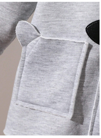 Baby Girl Casual Fluffy Hooded Winter Coat