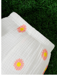 Baby Girl Floral Print Tank Top & Flare Leg Pants