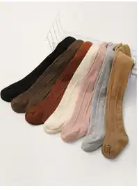 1pc Infant & Toddler Snug Fit Leggings, Newborn Baby Tights, Suitable For Spring/Autumn