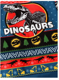  Young Boy Dinosaur Print Sweatshirt & Sweatpants Carousel 6