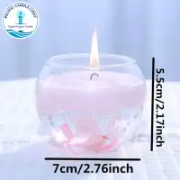 Floating Flower scented Candle