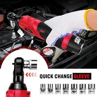 12V Cordless Ratchet Wrench | 3/8" Drive | 2x 1500mAh Batteries & 7 Sockets Included Carousel 3