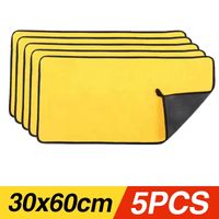 Microfibre Car Wash Towels | Multi-Pack | 30x30, 30x40 & 30x60cm | Scratch-Free Cleaning Cloth Carousel 24