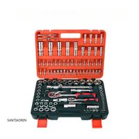 Professional 108-Piece Tool Set – Chrome Vanadium, Metric & Imperial, Storage Case Included