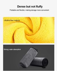 Microfibre Car Wash Towels | Multi-Pack | 30x30, 30x40 & 30x60cm | Scratch-Free Cleaning Cloth Carousel 12