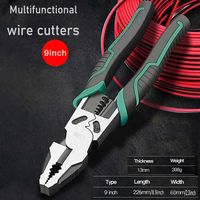 XMSJ Heavy Duty Wire Cutters & Pliers – Diagonal, Needle-Nose & Combination, Singles or 3-Piece Set Carousel 6
