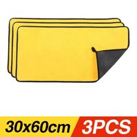 Microfibre Car Wash Towels | Multi-Pack | 30x30, 30x40 & 30x60cm | Scratch-Free Cleaning Cloth Carousel 19