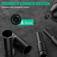 1/2" Drive Impact Socket Set | 10, 15 & 20 Piece CR-V Metric Sets Carousel 2