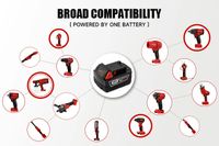 M-WALK 18V Cordless Brushless Ratchet Wrench – Right Angle, 80Nm, 1/2" & 3/8" Drive Carousel 6