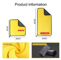 Microfibre Car Wash Towels | Multi-Pack | 30x30, 30x40 & 30x60cm | Scratch-Free Cleaning Cloth Carousel 9