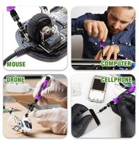 115-in-1 Precision Screwdriver Set | 98 Magnetic Bits | Phone, Laptop & Electronics Repair Kit Carousel 11