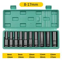 1/2" Drive Impact Socket Set | 10, 15 & 20 Piece CR-V Metric Sets Carousel 9