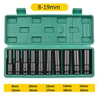 1/2" Drive Impact Socket Set | 10, 15 & 20 Piece CR-V Metric Sets Carousel 10