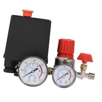 Air Compressor Pressure Switch & Control Valve Regulator with Gauges Carousel 4