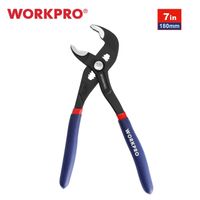 WORKPRO W031331AS Water Pump Pliers – Quick-Adjust Groove Joint, 7" & 10" Sizes