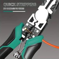 XMSJ Heavy Duty Wire Cutters & Pliers – Diagonal, Needle-Nose & Combination, Singles or 3-Piece Set Carousel 3