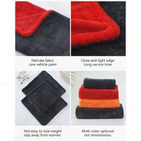 SEAMETAL 1200GSM Microfiber Car Detailing Towel | Ultra-Soft Scratch-Free | 3 Sizes | Gray, Red & Blue Carousel 5
