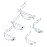 Stainless Steel Safety Pin – M4.5 / M6 / M8 Double-Line Lock Pin Carousel 5
