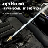 Pneumatic Cleaning & Spray Gun – High-Pressure Air & Water Dual-Purpose with Adjustable Nozzle Carousel 6