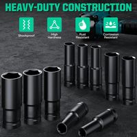 1/2" Drive Impact Socket Set | 10, 15 & 20 Piece CR-V Metric Sets Carousel 4