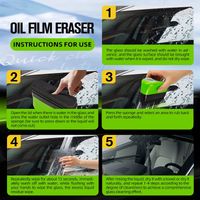 Car Glass Oil Film Remover & Hydrophobic Coating | 150ml | Windshield Cleaner | 1pc or 2pc Carousel 3