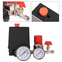Air Compressor Pressure Switch & Control Valve Regulator with Gauges Carousel 2