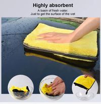 Microfibre Car Wash Towels | Multi-Pack | 30x30, 30x40 & 30x60cm | Scratch-Free Cleaning Cloth Carousel 11