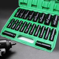 1/2" Drive Impact Socket Set | 10, 15 & 20 Piece CR-V Metric Sets Carousel 6