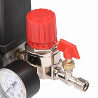 Air Compressor Pressure Switch & Control Valve Regulator with Gauges Carousel 9