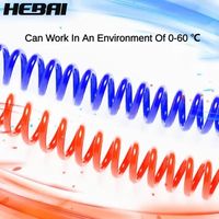 PU Spring Spiral Air Hose with Fittings – 6/9/12/15M Flexible Pneumatic Compressor Hose Carousel 9
