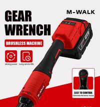M-WALK 18V Cordless Brushless Ratchet Wrench – Right Angle, 80Nm, 1/2" & 3/8" Drive Carousel 7