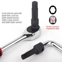 1/2" Drive Hex Impact Bit Socket Set | Cr-Mo Steel | 8pc (H5-H19) or 10pc (H5-H19) | Pneumatic & Battery Tools Carousel 17